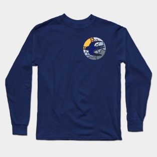 Swallow in the sky mosaic (Pocket size) Long Sleeve T-Shirt